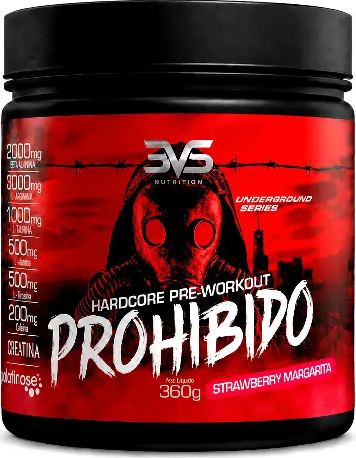 Pré-Treino 3VS Prohibido 360g