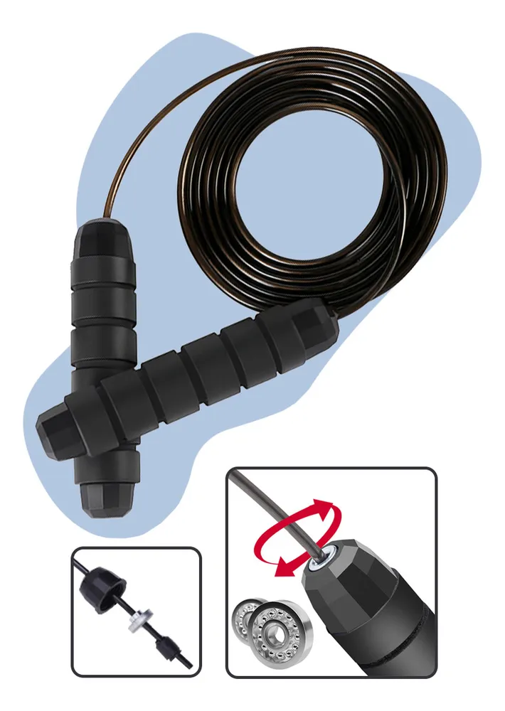 Corda de Pular Redfin Speed Rope Profissional com Rolamento — review e melhor preço | gymcerto
