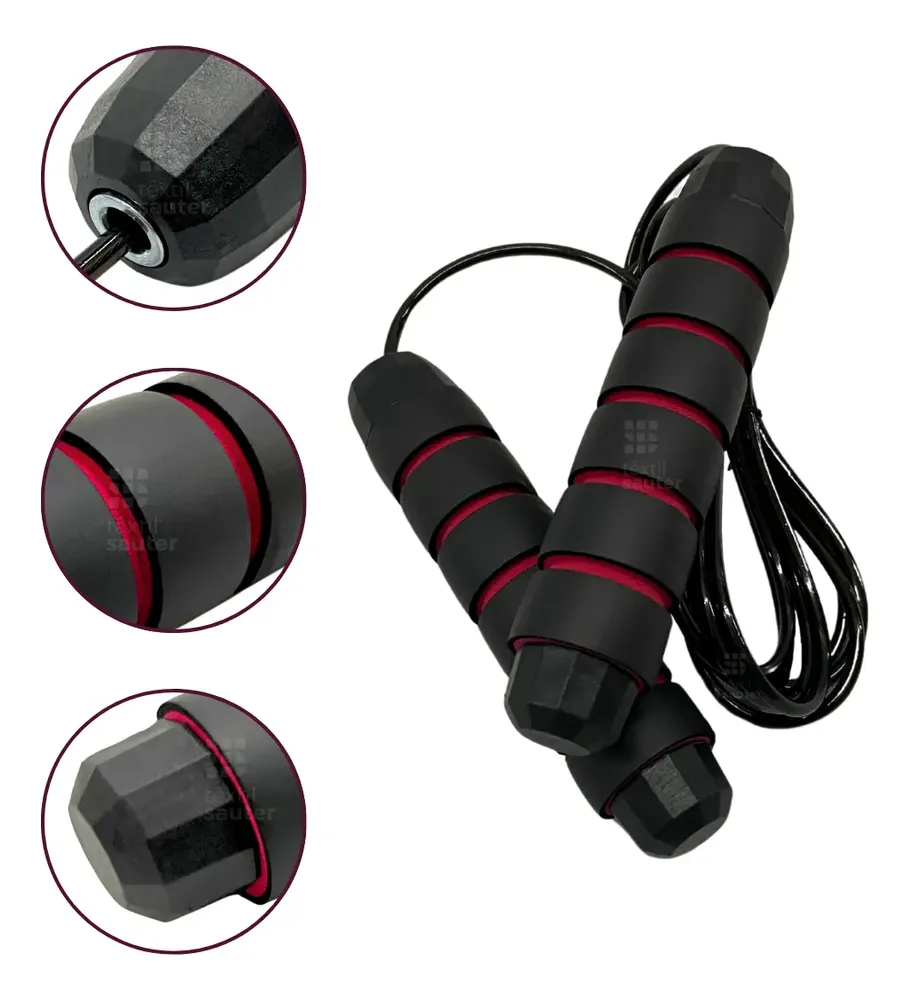 Corda de Pular Têxtil Sauter Speed Rope com Rolamento 3m — review e melhor preço | gymcerto