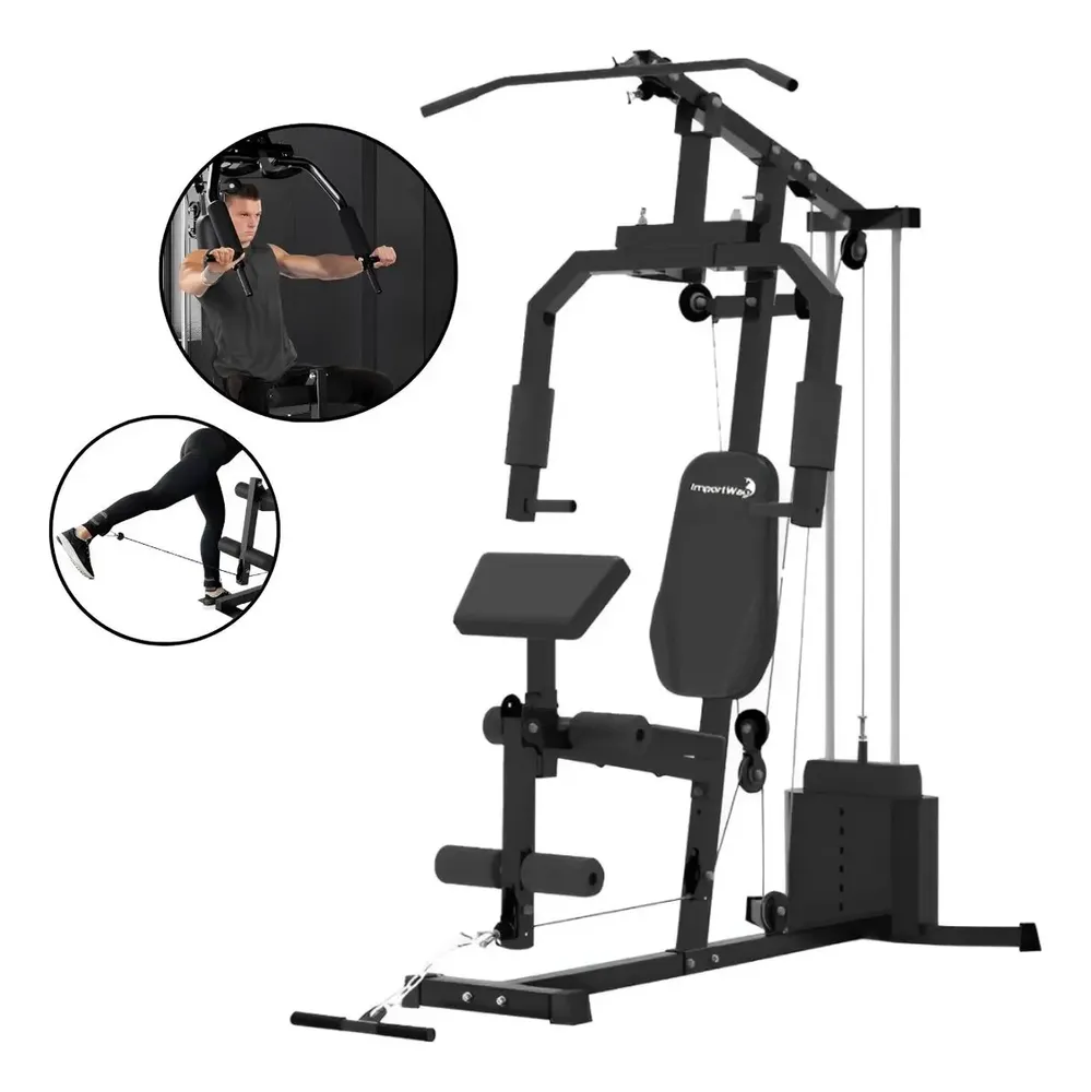 Estação de Musculação ImportWay IWF011 68kg – Treino Completo em Casa — review e melhor preço | gymcerto