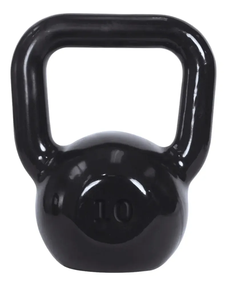 Kettlebell Emborrachado HENVIFER 10kg — review e melhor preço | gymcerto