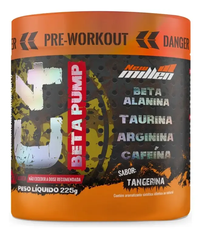 Pré-Treino C4 Beta Pump New Millen 225g Tangerina — review e melhor preço | gymcerto