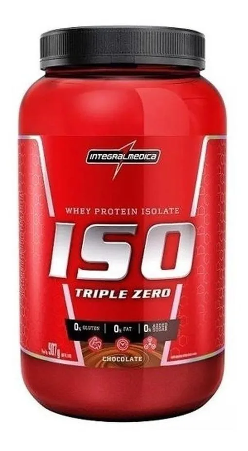 ISO Triple Zero Whey Protein Isolado 900g Integralmédica