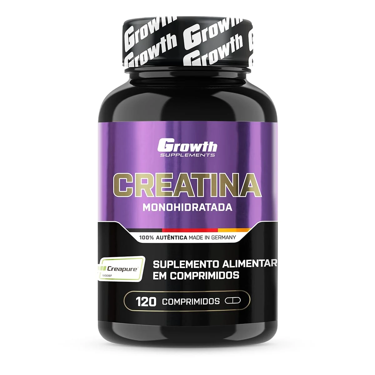 Creatina Growth Creapure 120 Comprimidos