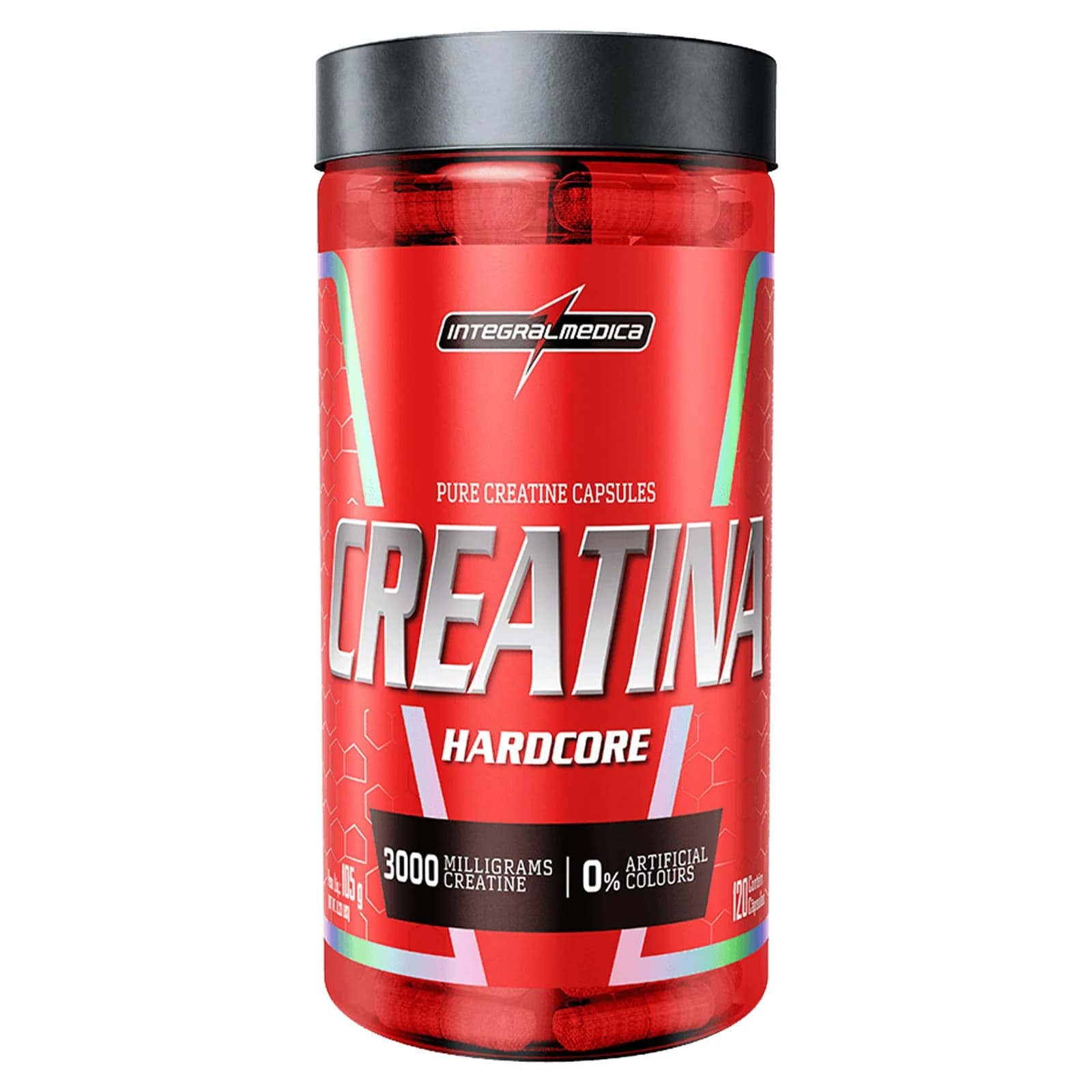 Creatina Integralmédica Hardcore 120 Cápsulas