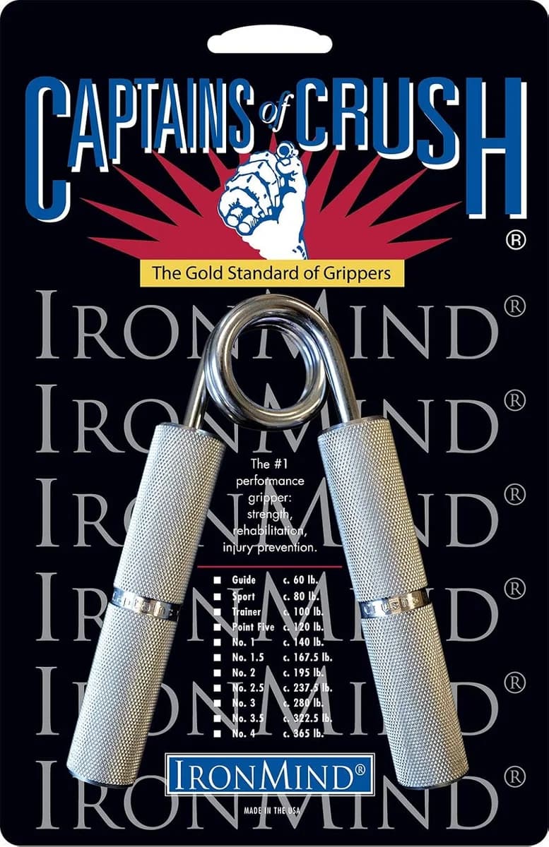 Hand Grip IronMind Captains of Crush Guide 60 lb (27 kg) — review e melhor preço | gymcerto