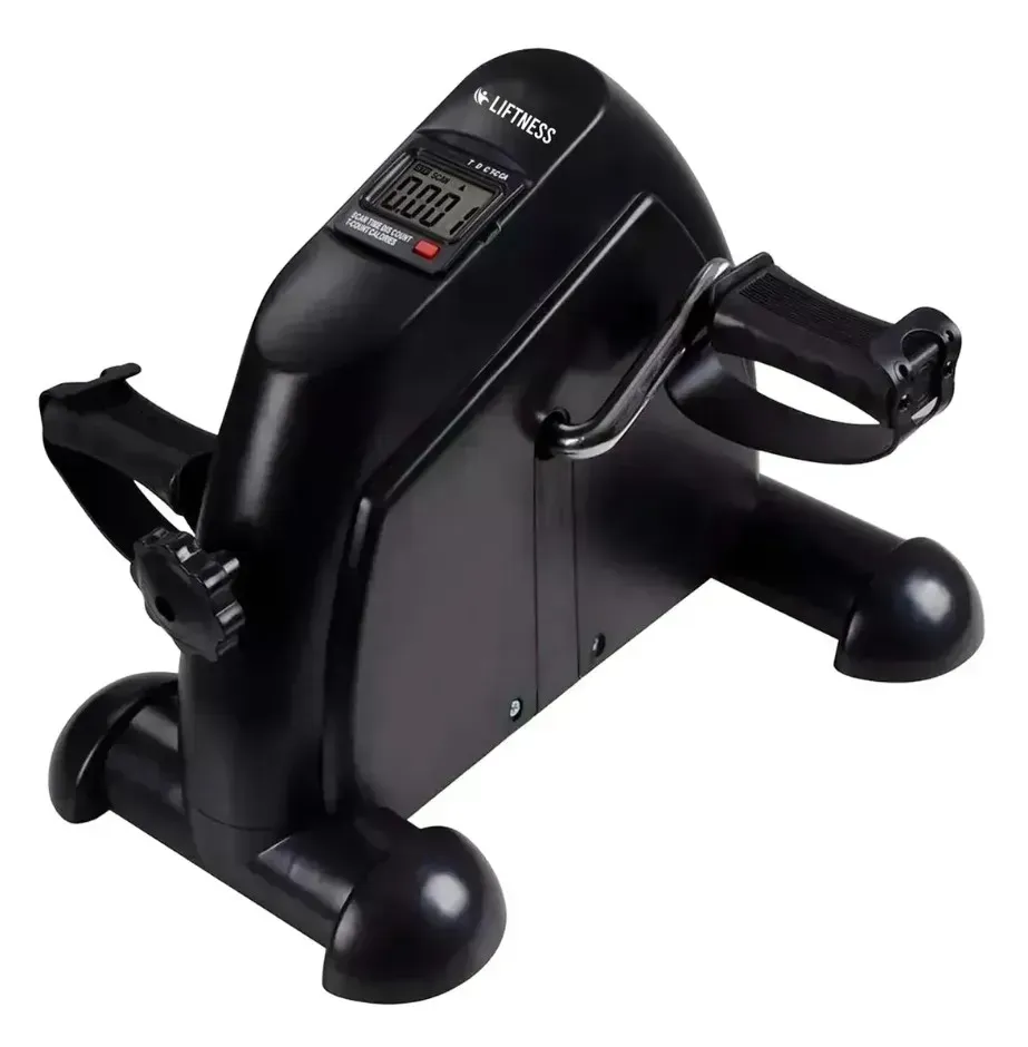 Mini Bike Ergométrica Portátil com Visor LCD Liftness Fisio III