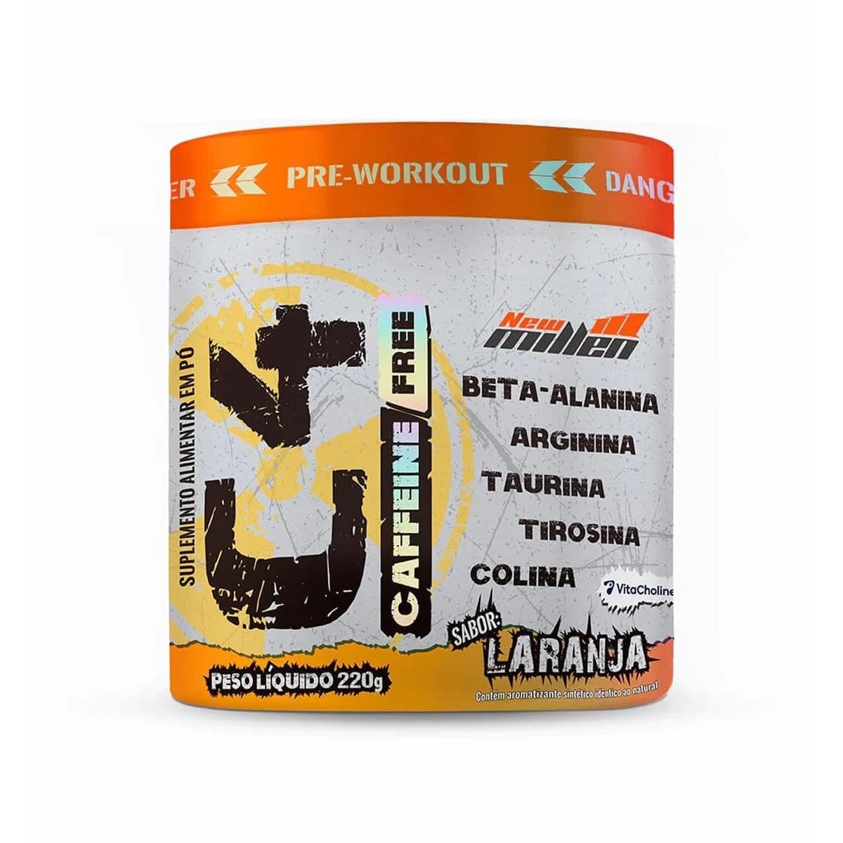 Pré-Treino Sem Cafeína C4 Caffeine Free New Millen 220g