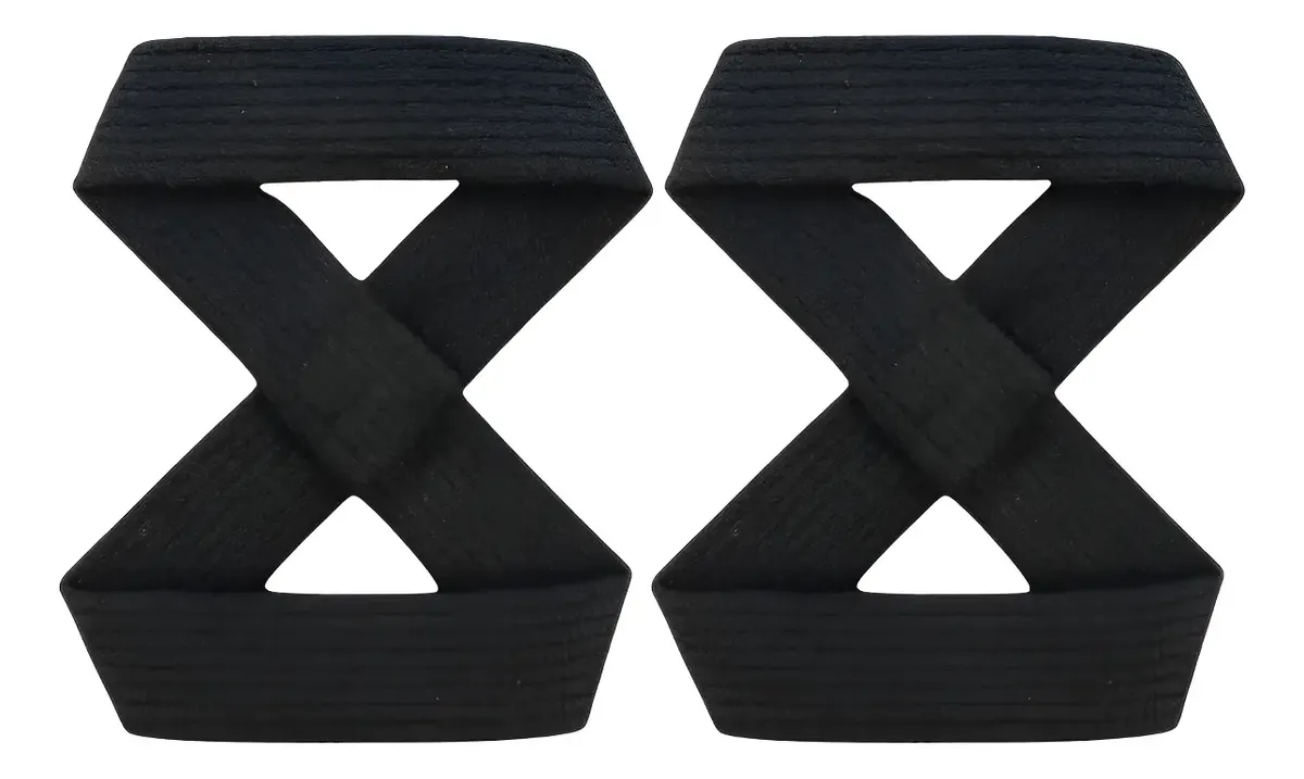 Tala Strap 8 Musculação Academia Preto Vilain Straps