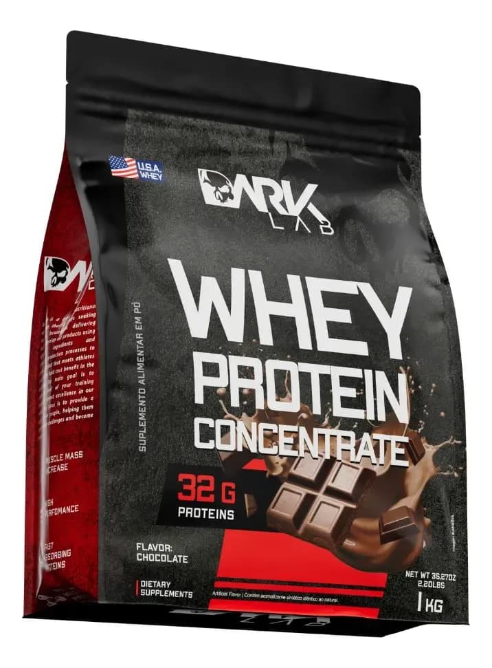 Whey Protein Concentrado Dark Lab 1 kg Chocolate