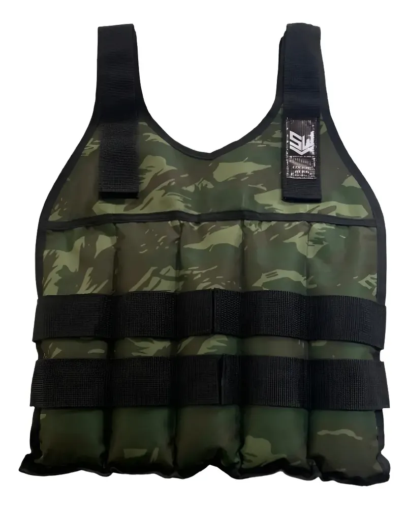 Colete De Carga Fixa Camuflado 10 Kg Treino/Funcional — review e melhor preço | gymcerto