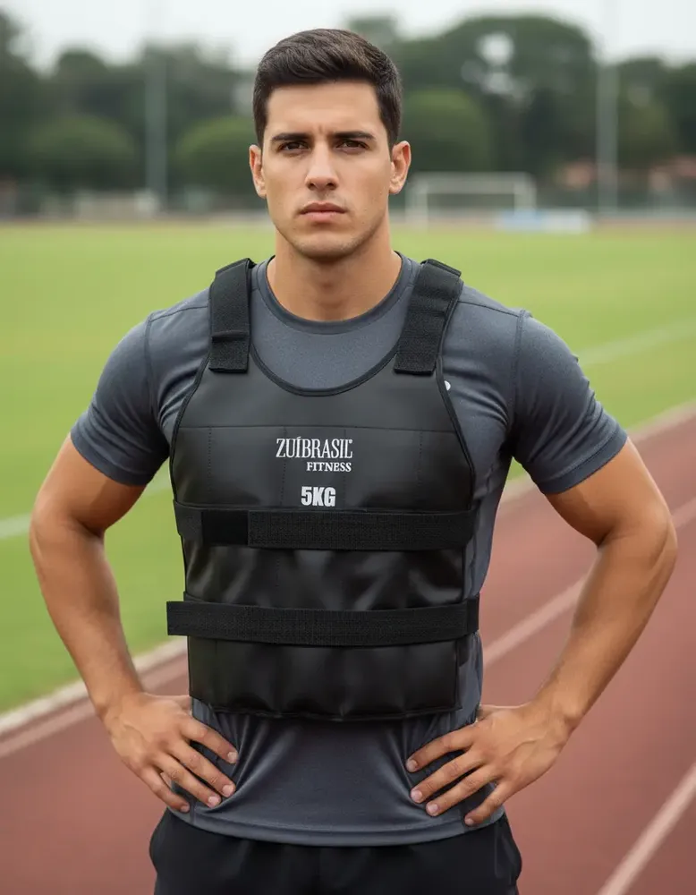 Colete De Peso 5kg Cross Força Funcional Ajustável Treino — review e melhor preço | gymcerto