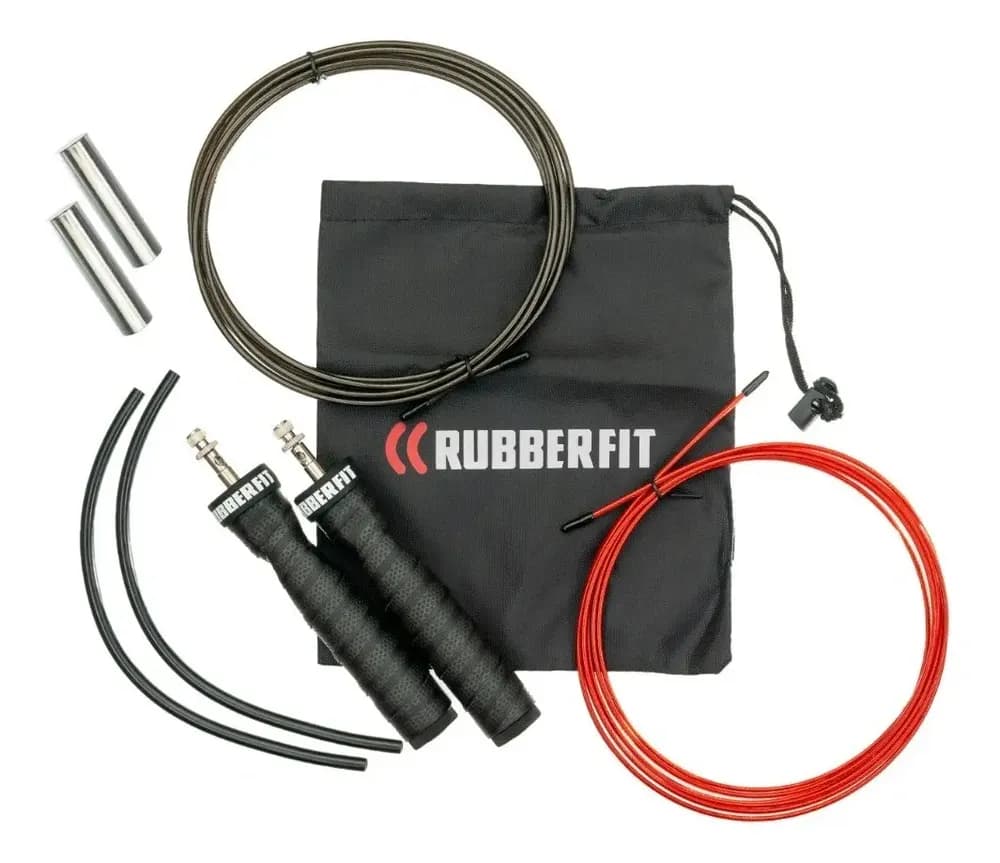 Corda de Pular Rubber Fit Profissional com Peso e Estojo — review e melhor preço | gymcerto
