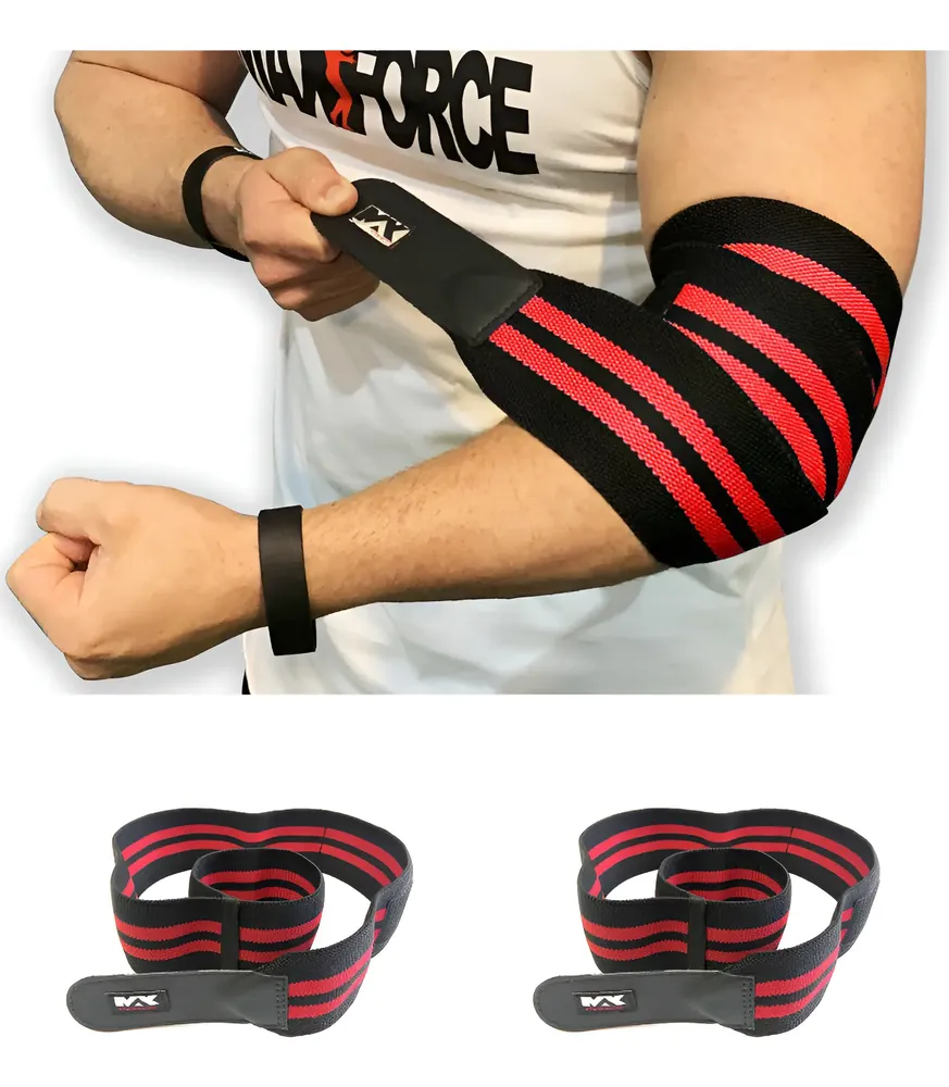 Faixa Cotovelo Elástica 1,20m Powerlift Supino Par — review e melhor preço | gymcerto