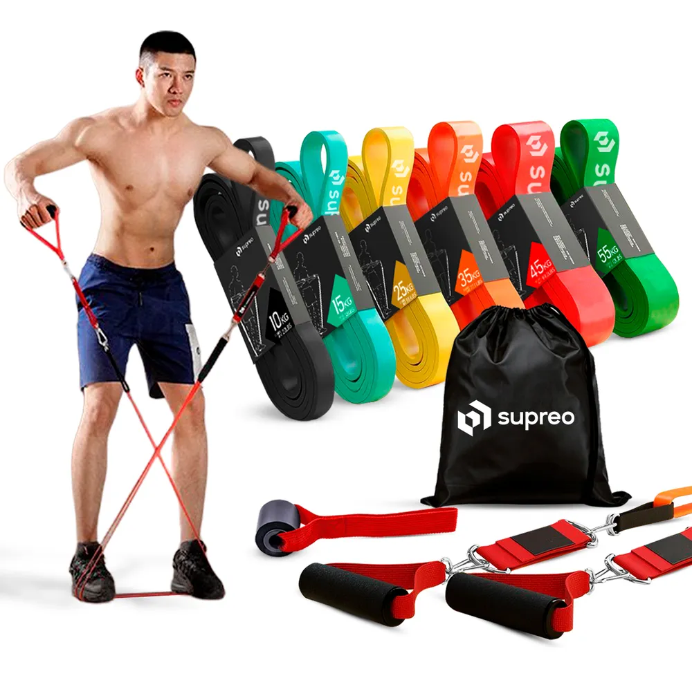 Kit 6 Super Band Elásticos Treino Exercício Em Casa Academia — review e melhor preço | gymcerto